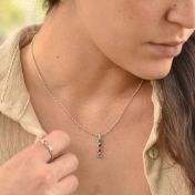 Collana Stelle di Talisa Verticale [Argento 925]