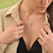 Collana Stelle di Talisa Verticale [Argento 925]