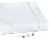 Liebeswurzeln Halskette Horizontal [Sterlingsilber]