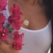 Tree of Life Birthstone Necklace [Sterling Silver]