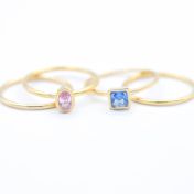 Bague Anneaux de l’Amour [Plaqué Or 18ct]