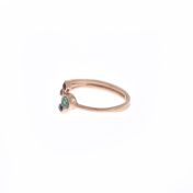 Anillo Amor de Madre - Triple Amor [Bañado en Oro Rosa de 18K]