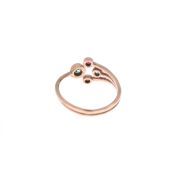 Anillo Amor de Madre - Triple Amor [Bañado en Oro Rosa de 18K]