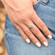 Carina Ring. Big Circle [Sterling Silver]