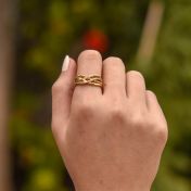 Talisa Journey Ring [Gold Plated]