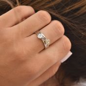 Inspire Initial Ring [Sterling Silver]