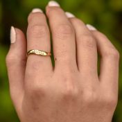 Ocean Tide Ring [Gold Plated]