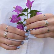 Carina Ring. Big Circle [Sterling Silver]