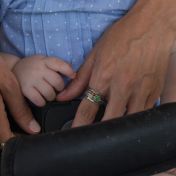 Bague Anneaux de l'Amour Martelée [Argent 925]