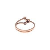 Anillo Amor de Madre - Doble Amor [Bañado en Oro Rosa de 18K]