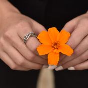 Reise Ring [Sterlingsilber]