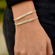 Pulsera mi Palabra Favorita [Plata de Ley]