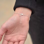 Pulsera mi Palabra Favorita [Plata de Ley]