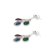 Enchanted Rain Drop Studback Earrings [Sterling Silver]