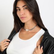 Edina Curb Chain Initials Necklace