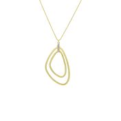 Heartwood Rings Necklace [18K Gold]