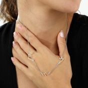  Ella Sternzeichen Kette [Sterlingsilber]