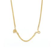 Helena Zodiac Milanese Chain Necklace [18K Gold Plated]