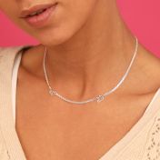Helena Zodiac Milanese Chain Necklace [Sterling Silver]