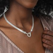 Emma Kreiskette [Sterlingsilber] - mit Charms