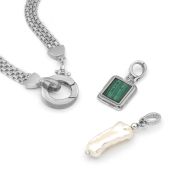 Emma Kreiskette [Sterlingsilber] - mit Charms