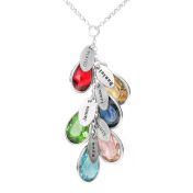 Enchanted Rain Name Necklace [Sterling Silver]