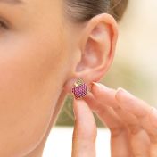 Enchanted Apple Studs [Gold Plated]