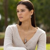 Enchanted Rain Birthstone Necklace [Sterling Silver]