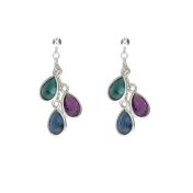 Enchanted Rain Drop Studback Earrings [Sterling Silver]