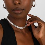 Verzauberte Charms Milanaise Kette [Sterlingsilber]