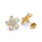 Essential Floral Earrings [Gold Plated]