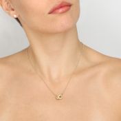 Eeuwige Naam Ketting [18K Goud Verguld]