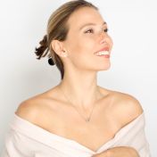 Ewigkeit Kette mit Gravur [Sterlingsilber]