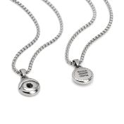 Evil Eye Engraved Necklace for Men