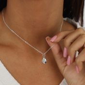 Evil Eye Necklace [Sterling Silver]