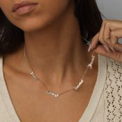 Family Bond Multi-Name Necklace [18K Gold Plated]