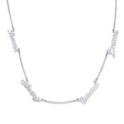 Family Bond Multi-Name Necklace [Sterling Silver]