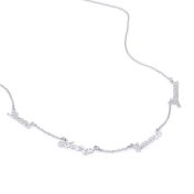 Family Bond Multi-Name Necklace [Sterling Silver]
