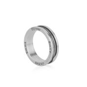 Family Circle Name Ring [Sterling Silver]