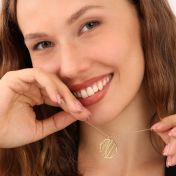 Collier Carte Chemins Familiaux [Vermeil 18ct]