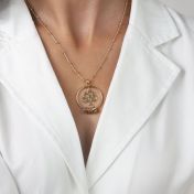 Collar Árbol de Familia [Bañado en Oro de 18K]