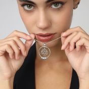 Family Tree Name Necklace [Sterling Silver]