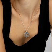 Lebensbaum Kette mit Gravur [Sterlingsilber]