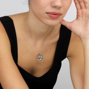 Lebensbaum Kette mit Gravur [Sterlingsilber]