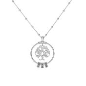 Family Tree Name Necklace [Sterling Silver]