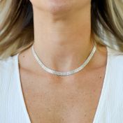 Classic Milanese Necklace [Sterling Silver]