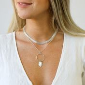 Talisa Herringbone Necklace [Sterling Silver]
