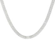 Talisa Herringbone Necklace [Sterling Silver]
