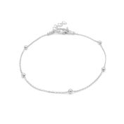 Floating Clouds Anklet [Sterling Silver]