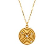 Floral Orbit Necklace